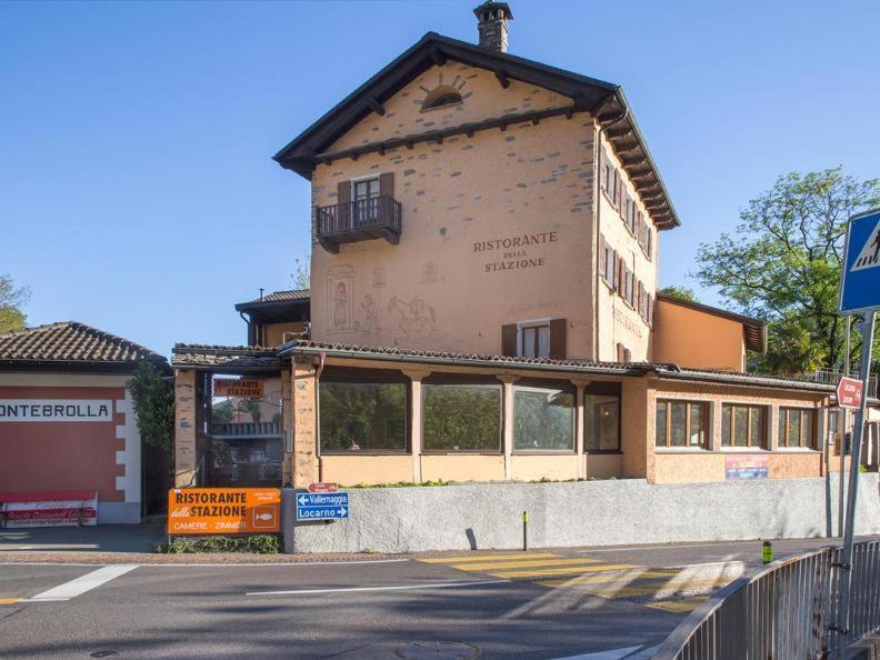 Hotel Ristorante della Stazione Tegna Esterno foto