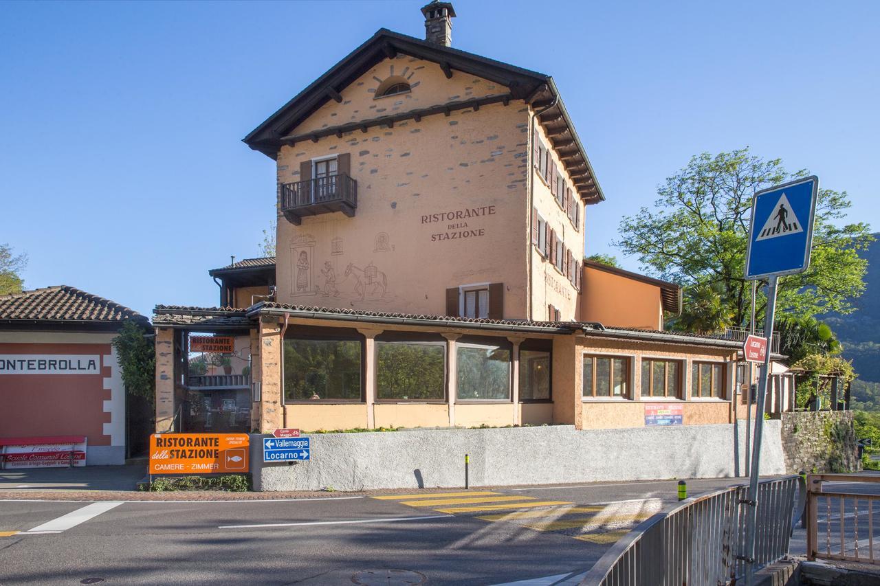 Hotel Ristorante della Stazione Tegna Esterno foto